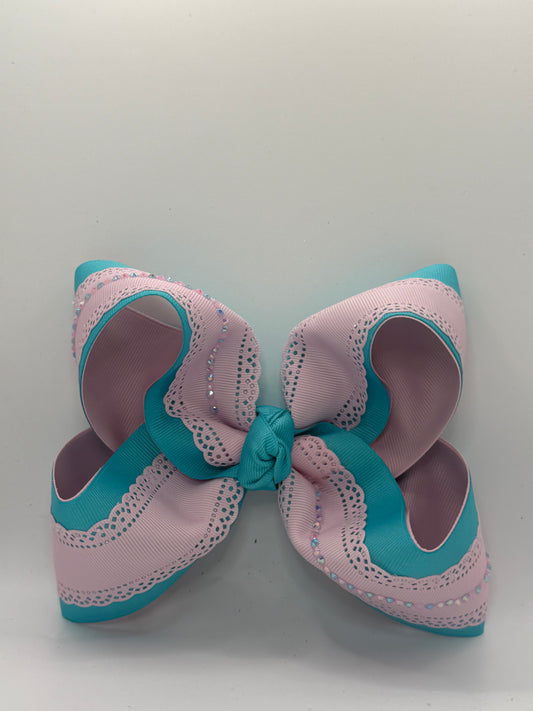 5in teal and pink