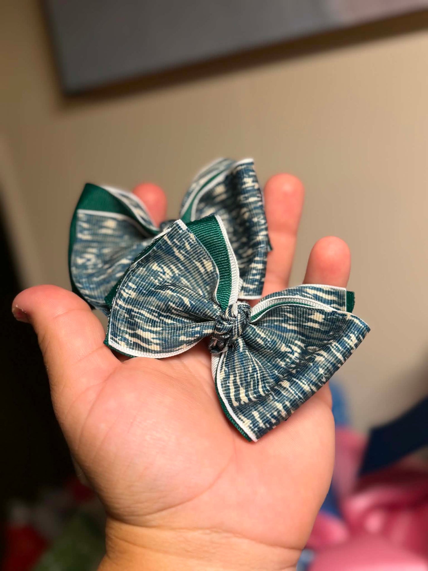 Camo pinwheel piggies